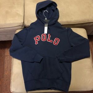 Polo Ralph Lauren Mens Spellout Hoodie Sweatshirt
